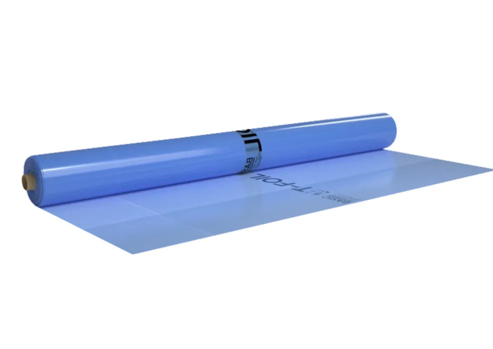 Byggfolie T-Foil Basic 2,7 m x 25 m - 0,11 mm Tecca