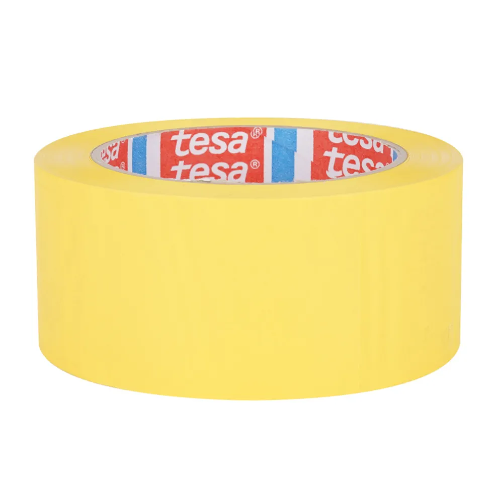 Byggtejp PVC Räfflad 50 mm x 33 m Tesa