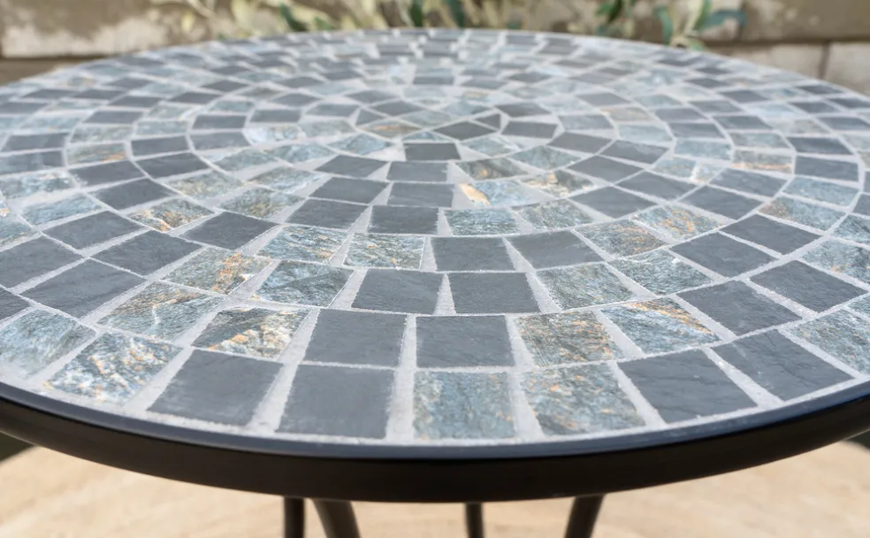 Cafébord Mosaik Ø60 cm Sunlife