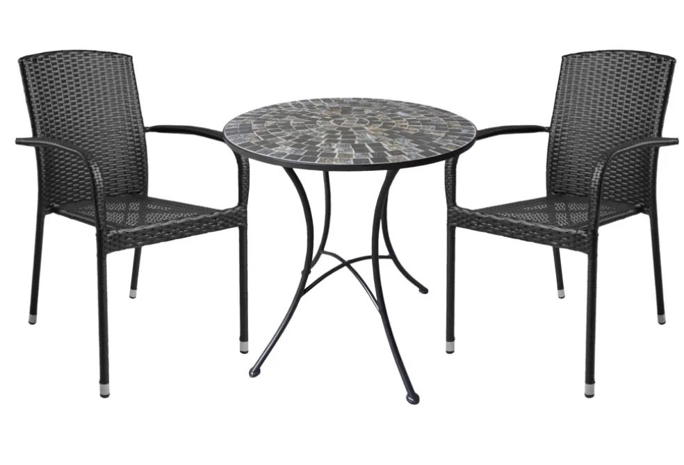 Cafébord Mosaik Ø60 cm Sunlife
