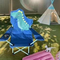 Campingstol Barn Dinosaurie 35 x 35 x 62 cm Sunlife
