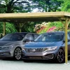 Carport Dubbel 510 x 500 cm