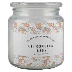 Citronella-ljus Klar 11 cm
