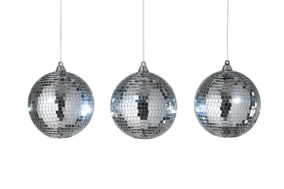 Discokula 6 LED Ø10 cm 3-pack Stemning