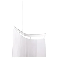 Draperiskena Aluminium Vit 90 x 90 cm WatWin