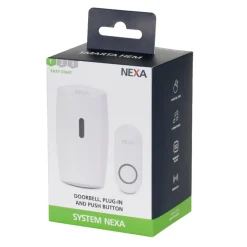 Dörrklocka Plug-in Tryckknapp Nexa