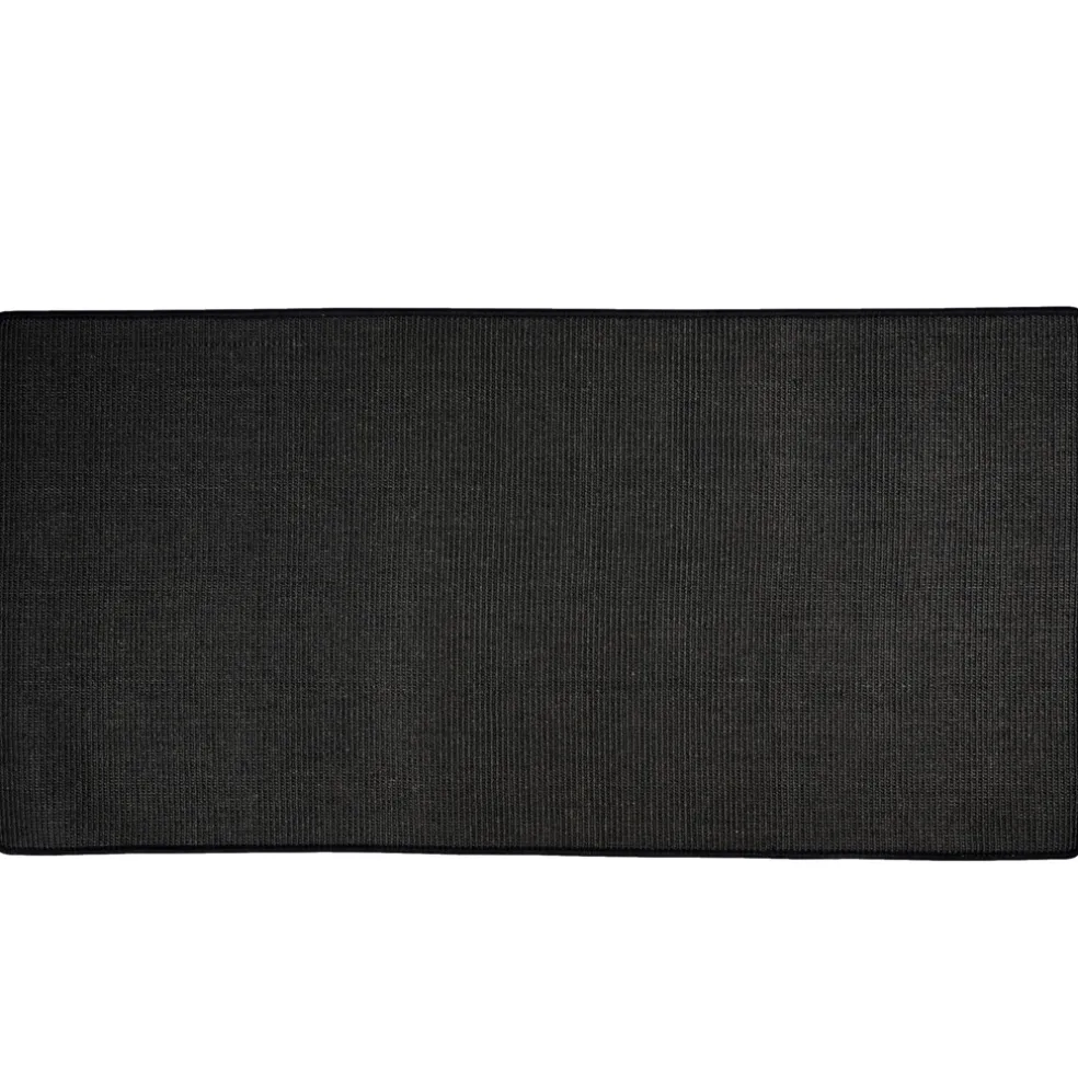 Dörrmatta Sisal Svart 70 x 140 cm