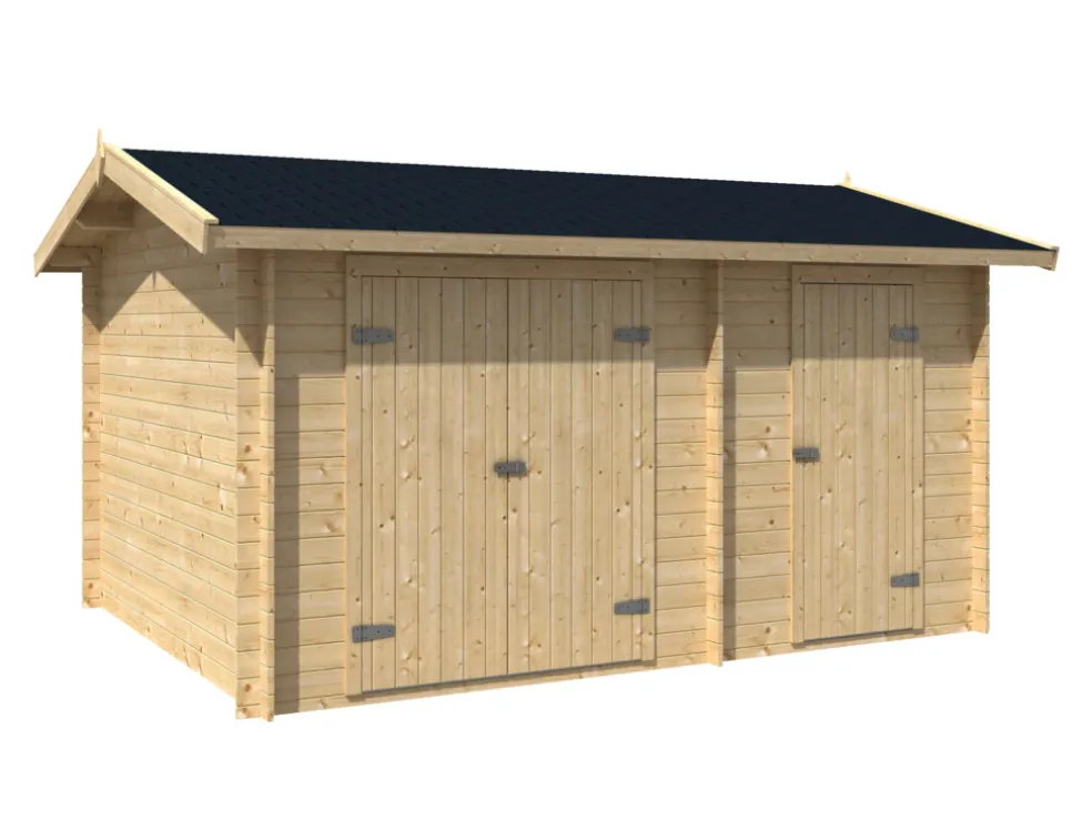 Dubbelförråd Odin 11,6 m² 420 x 320 cm