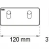 Dubbelkrok Edge 39 mm Svart Habo