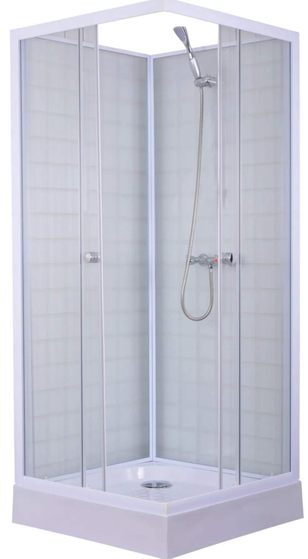 Duschkabin Genova 80 x 80 x 205 cm