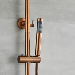 Duschstångset Koppar Ø250 mm