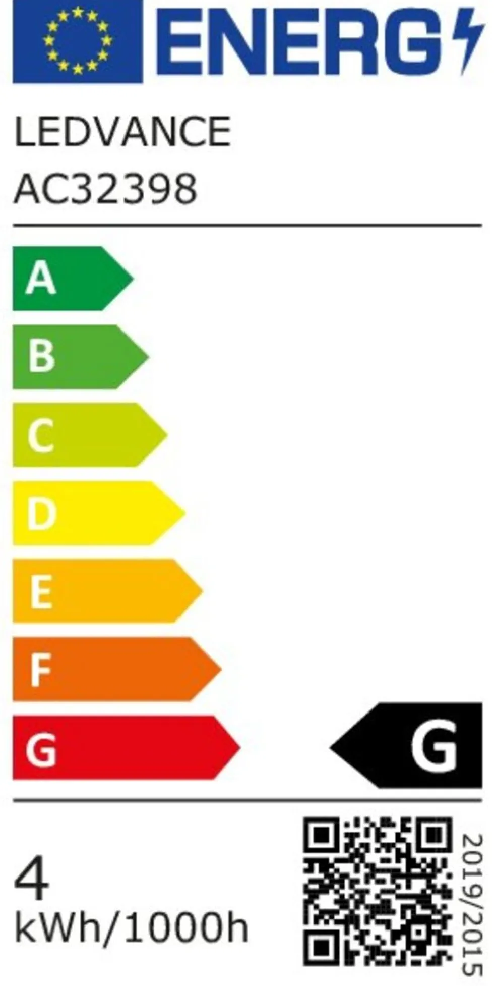 Edisonlampa Vintage LED Filament 5W E27 Osram