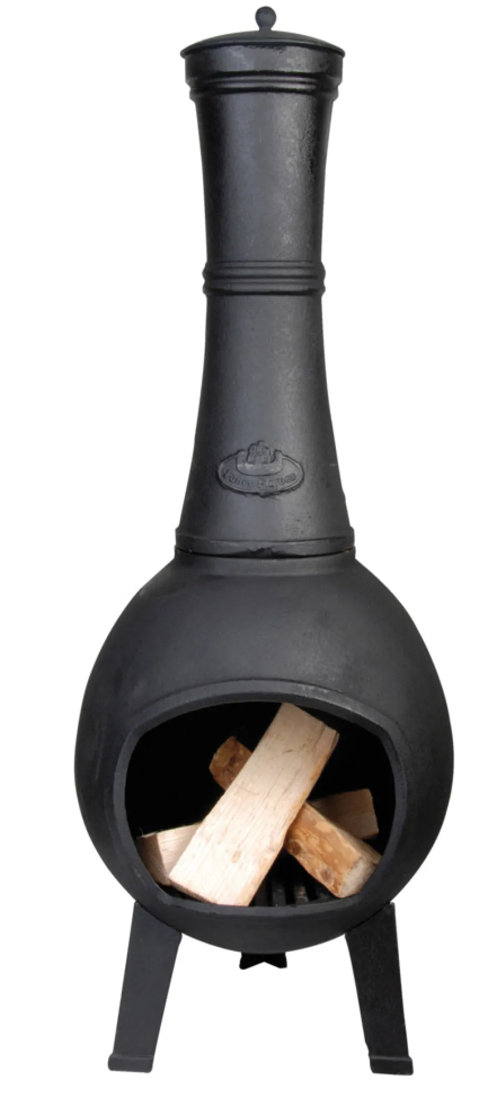 Eldstad Gjutjärn Utomhus 104 cm Gardenlife Fire