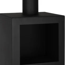 Eldstad Svart Utomhus Gardenlife Fire