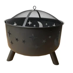 Eldstad Utomhus Moon & Star Ø60 cm Svart Greenhand