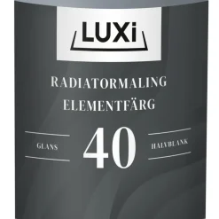 Elementfärg Vit 0,75 L Luxi