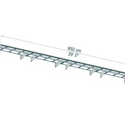 Entrétak Herald 892 x 139 cm Canopia by Palram
