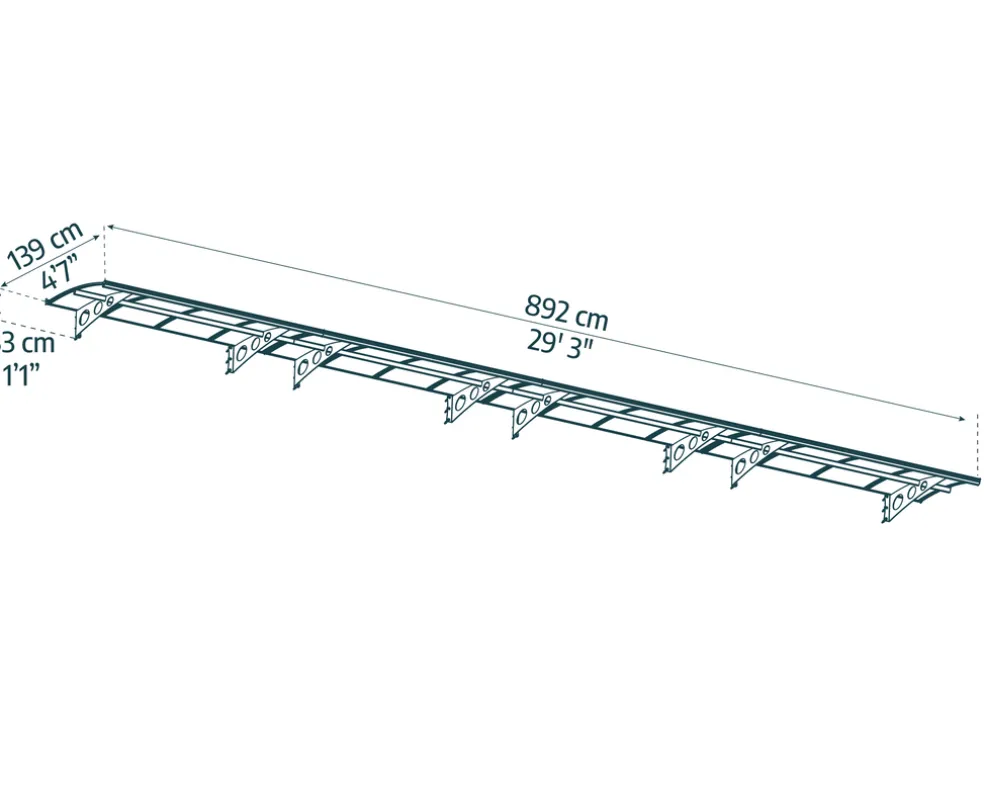 Entrétak Herald 892 x 139 cm Canopia by Palram