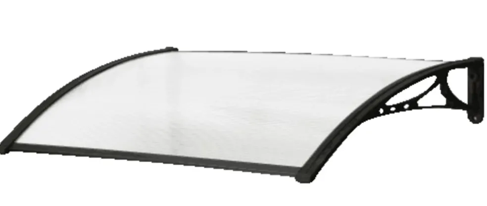 Entrétak Kalmar Svart 100 x 60 cm