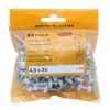 Farmarskruv C2 4,8 x 35 mm Vit 50-pack Heco