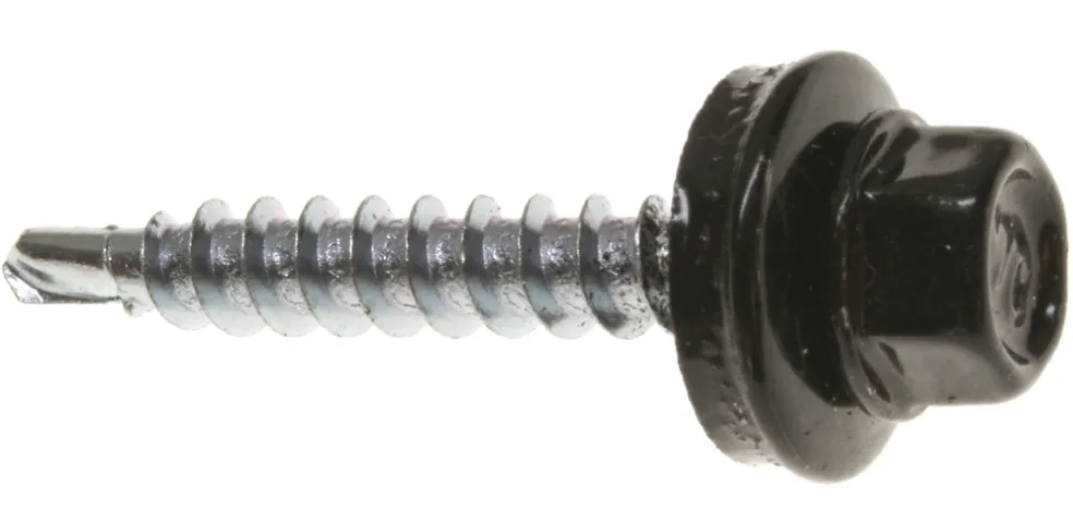 Farmarskruv C3 4,8 x 35 mm Svart 250-pack Heco