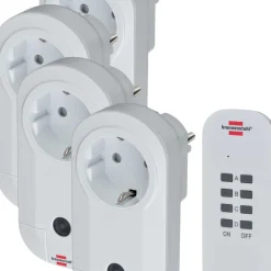 Fjärrströmbrytare Inomhus 4-pack Brennenstuhl