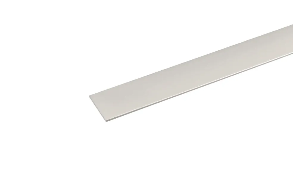 Flatlist Alu 2 x 15 mm - 1 m