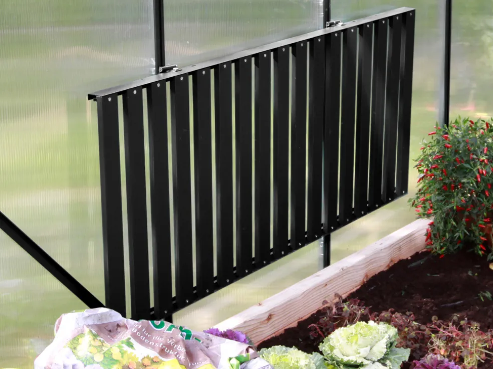Fällbord Växthus 1200 x 500 x 750 mm Svart Vitavia