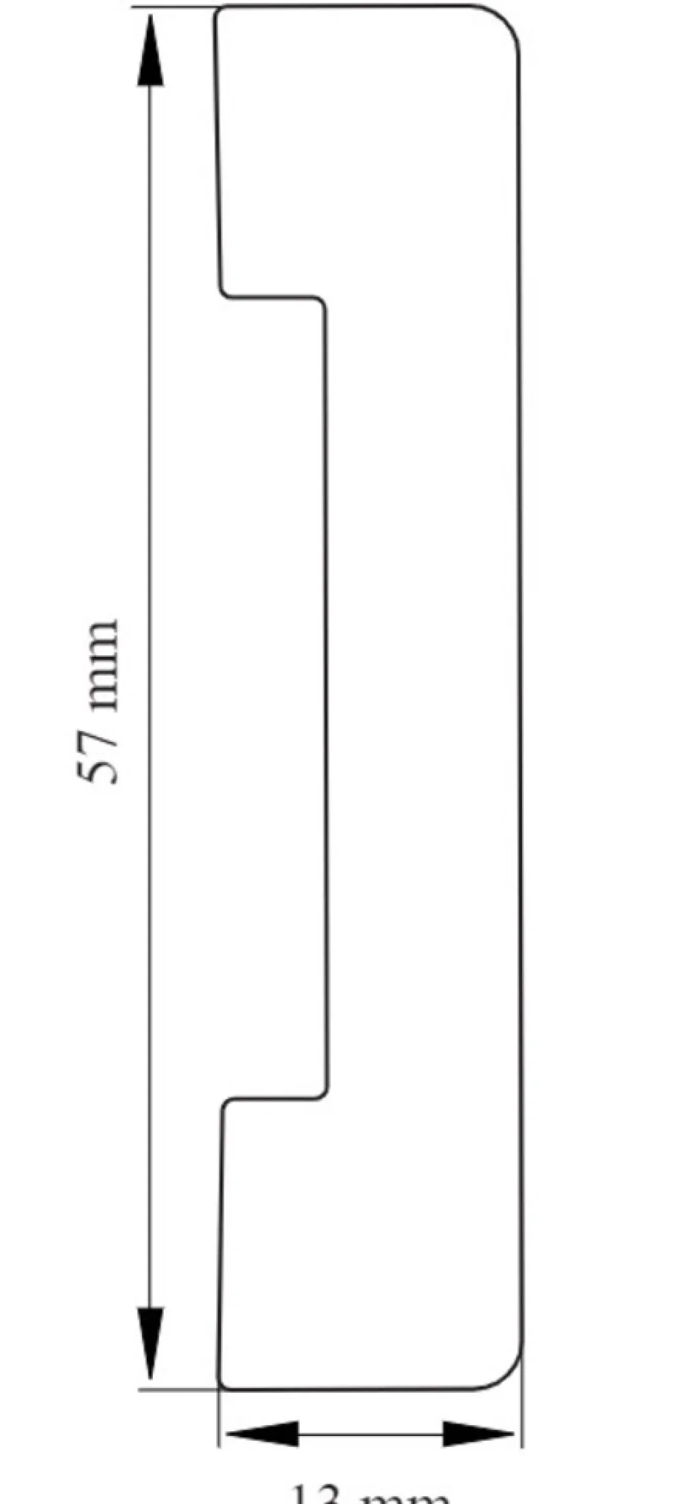 Foder 13 x 57 mm Hornbaek