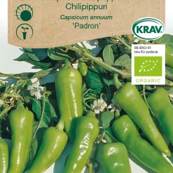 Frö Chilipeppar 'Padron' KRAV Weibulls