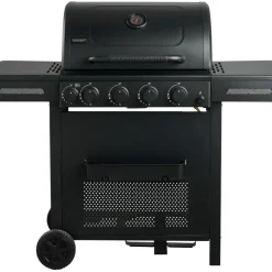 Gasolgrill 4 brännare + 1 bakre brännare 16,9 kW Grillexpert