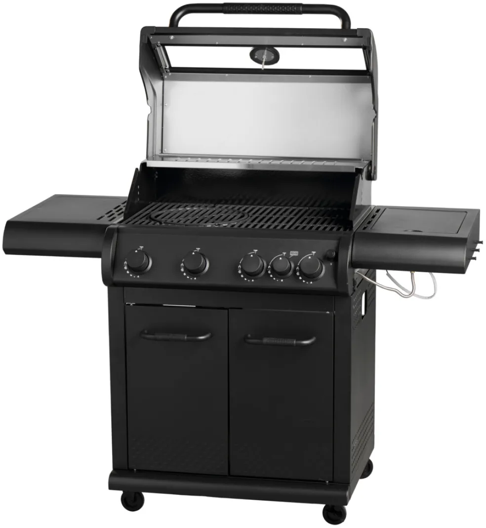 Gasolgrill 4 brännare + 1 Power Burner 19,6 kW Grillexpert