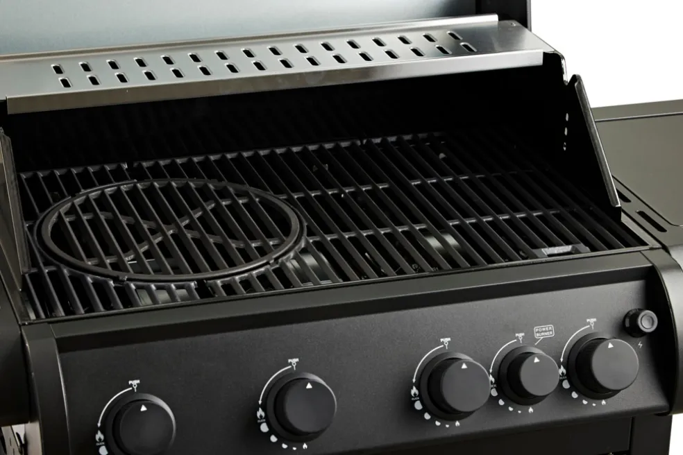 Gasolgrill 4 brännare + 1 Power Burner 19,6 kW Grillexpert