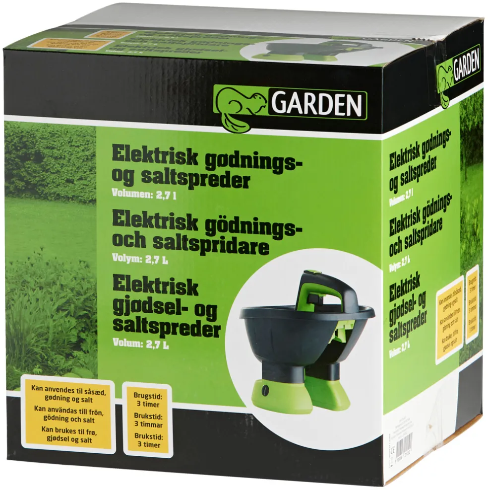 Gödningsspridare Elektrisk 6V Garden
