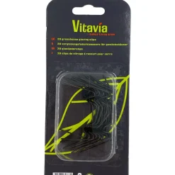 Glasclips Växthus Svart 20-pack Vitavia