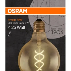 Globlampa Vintage LED Filament 5W E27 Osram