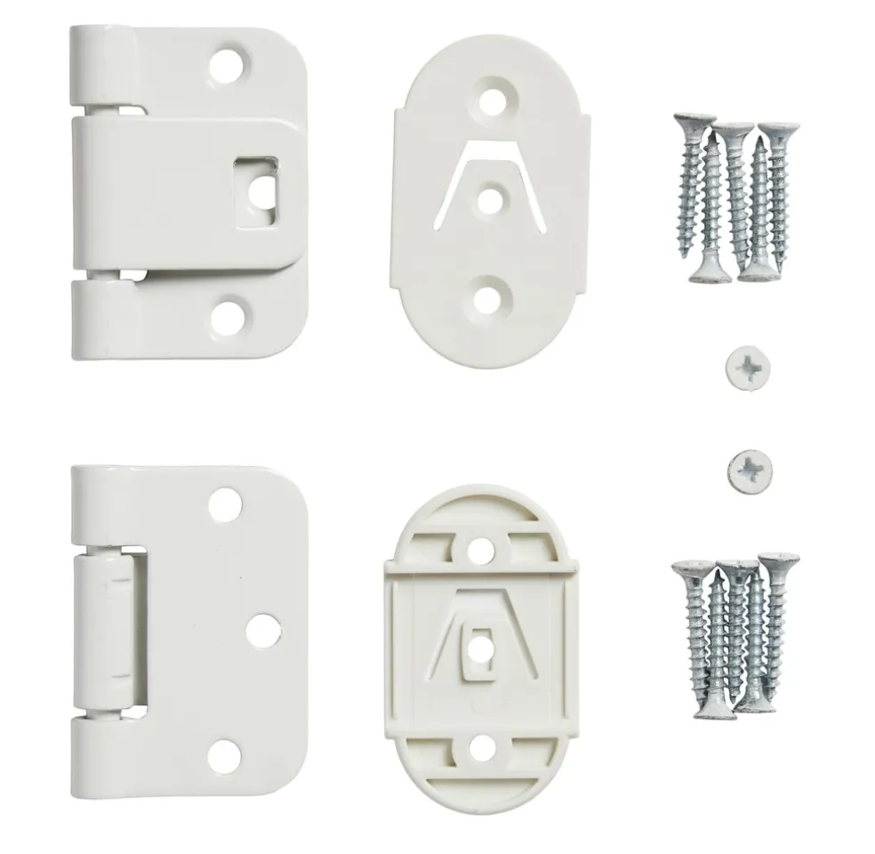 Gångjärn Innerdörr 46 x 65 mm Vit 2-pack