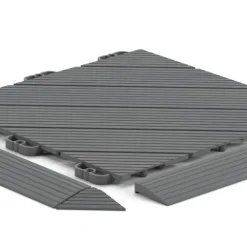 Golvplatta Deck45 Soft Grey 11-pack Hestra