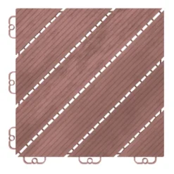 Golvplatta Deck45 Soft Mahogany 11-pack Hestra