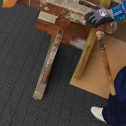 Golvplatta Floorcy Antracitgrå 11-pack Hestra