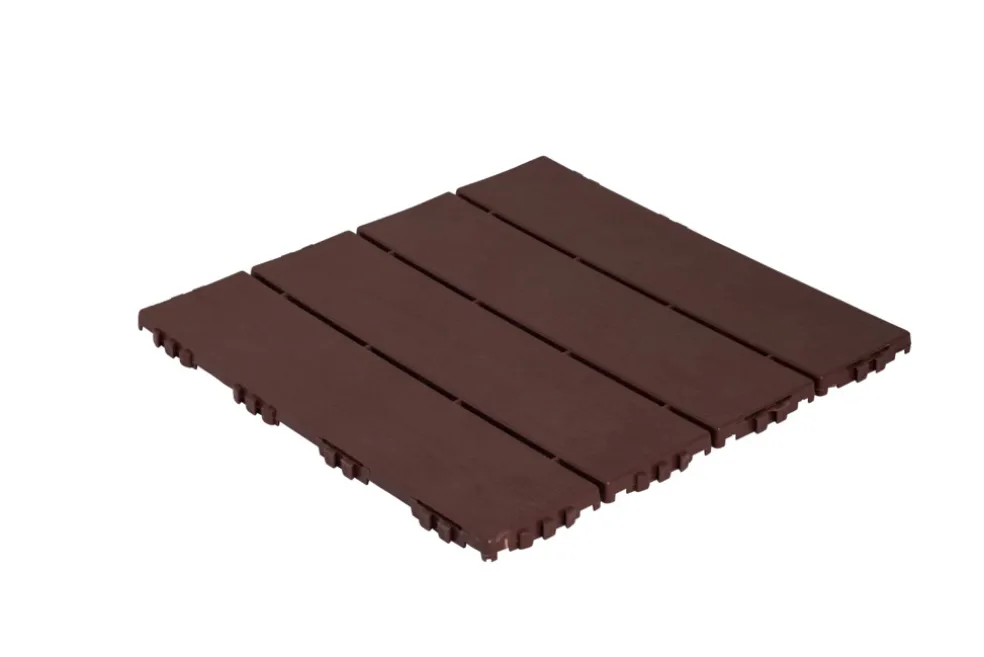 Golvplatta Woodlook Mahogny 11-pack Hestra