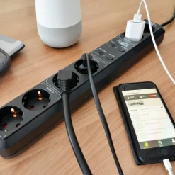 Grenuttag 6-vägs Smart WiFi Brennenstuhl
