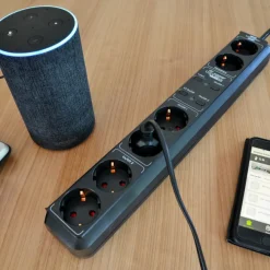 Grenuttag 6-vägs Smart WiFi Brennenstuhl