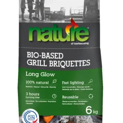 Grillbriketter 6 kg Nature