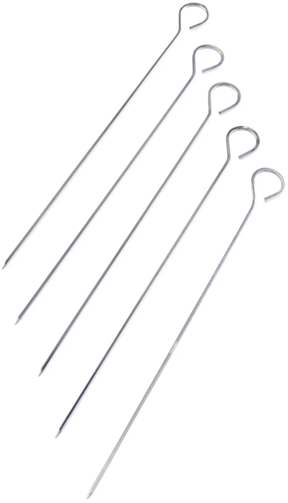 Grillspett Stål 27 cm 8-pack Grillexpert