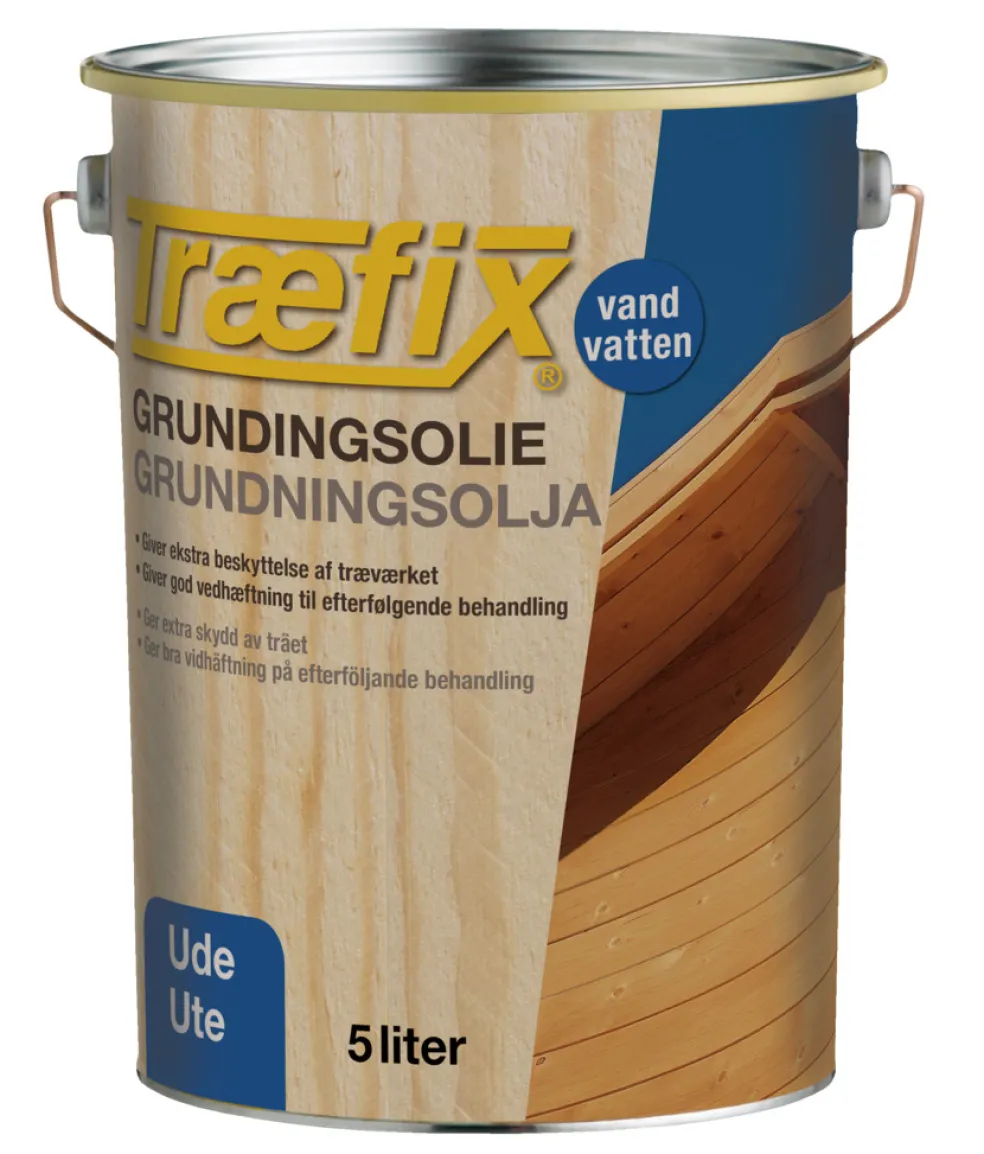 Grundolja Klar 5 L Træfix