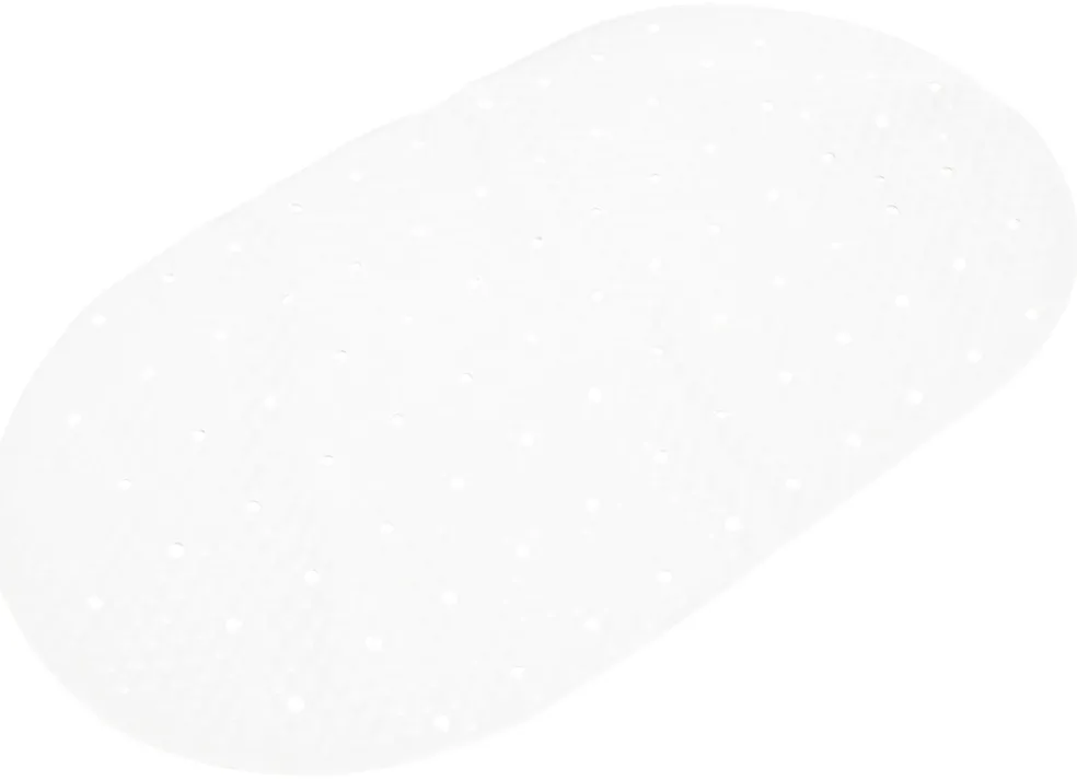 Halkskyddsmatta Vit 70 x 40 cm Geyser