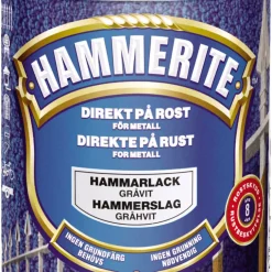 Hammarlack Gråvit 750 ml Hammerite