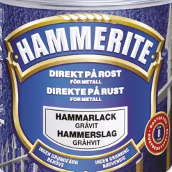 Hammarlack Gråvit 250 ml Hammerite