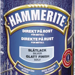 Hammarlack Slät Silver 750 ml Hammerite